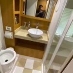 48 Ft Ultra Luxury Yacht for 12 guests guest cabin's restroom