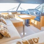 48 Ft Ultra Luxury Yacht for 12 guests exterior dining area