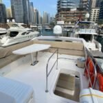 48 Ft Ultra Luxury Yacht for 12 guests exterior dining area