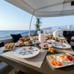 150 ft Ultra Luxury Yacht 35 Guest 14 150 ft Ultra Luxury Yacht for 35 Guest - Dining Area