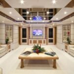 180 ft Ultra Luxury Yacht 17 Guest 4 Elegant interior of the yacht