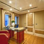 180 ft Ultra Luxury Yacht 17 Guest 9 Elegant interior of the yacht, enhancing the Ultra Luxury Yacht Rental Dubai experience