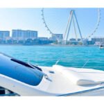 Sunbathing area on the yacht, a tranquil spot for relaxation during your Dubai yacht charter