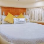 Luxurious Cabin in 55 Ft Yacht - Comfortable Sleeping Area for Guests in Dubai