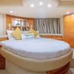 Luxurious Cabin in 55 Ft Yacht - Comfortable Sleeping Area for Guests in Dubai
