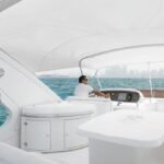The 62 ft Yacht 29 Guest sailing in Dubai waters, perfect for a Private Yacht for Family and Friends excursion