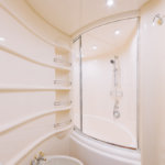 Elegant 68 ft luxury yacht in Dubai, perfect for 'Private Yacht Excursion Dubai', accommodating 30 guests